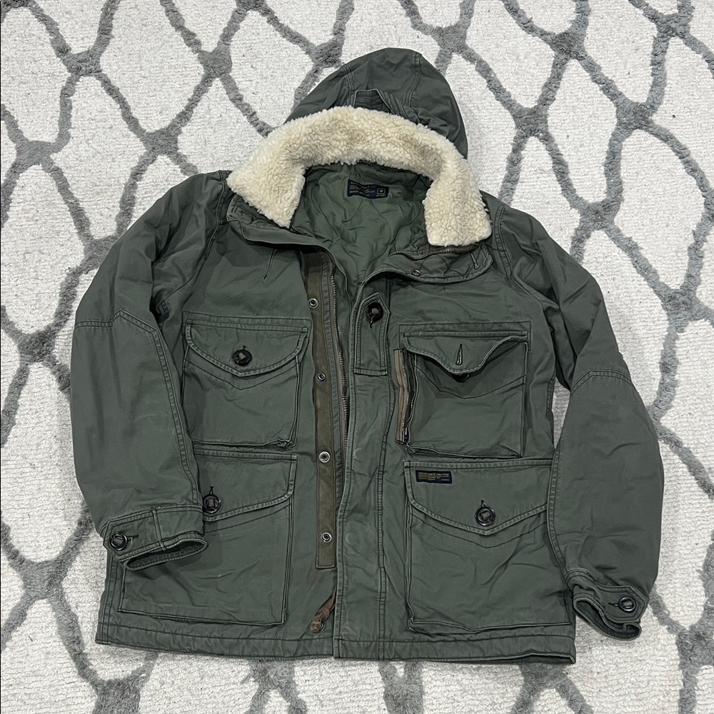 Abercrombie & Fitch Hooded Jacket with Collar